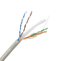 Câble réseau LAN blindé torsadé CAT7 CCA 4 cœurs testé 305 m/boîte - Bobine en vrac pour câblage commercial Ripo