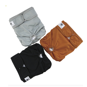 Couche imperméable douce pour animaux de compagnie chiot chien haute absorption femelle chien enveloppes ventre bande chien couches lavables réutilisables - Product Image 2