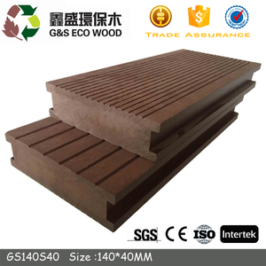 Plancher de terrasse en composite WPC pour extérieur, plancher en bois massif - Product Image 6
