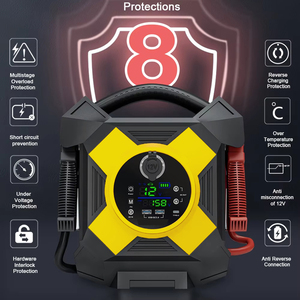 Corrente di picco 10000A Jumper Starter 12v Jump Jump batteria <span class=keywords><strong>Booster</strong></span> Power Bank auto Jump Start per Semi Truck 12 16 cilindri - Product Image 6