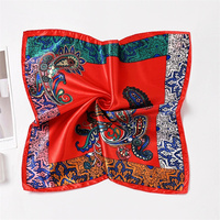 Vente flash : Bandanas ethniques pour femmes, motif paisley classique, bandana carré épaissi, tissu durable, accessoires de mode