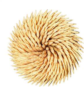 Palillos de Dientes Desechables Ecológicos Totalmente Naturales de Abedul, Longitud Personalizada, Biodegradables, de Bambú, para Uso Alimentario en Restaurantes - Product Image 2