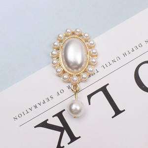 Manying oeil de chat perle pendentif alliage bijoux accessoires chaussures et vêtements pâte cheveux matériaux en gros - Product Image 3