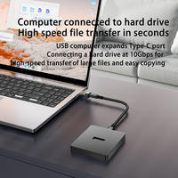 Recién lanzado PD 120W macho C hembra adaptador 10Gbps conversión rápida de datos USB3.2 conector para ordenador portátil OTP AC