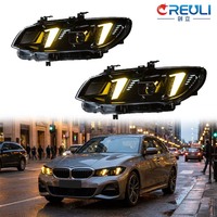 Feux de voiture pour BMW Série 3 E92 E93 2007-2010, phare LED, lampe frontale E93 Lci M3 330i 335i, projecteur DRL automobile