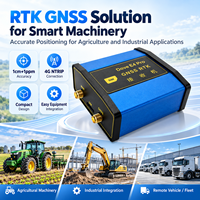 Penerima GNSS RTK Presisi Tinggi Kompak Modul 4G NTRIP CORS untuk Kendaraan Industri Pertanian Cerdas