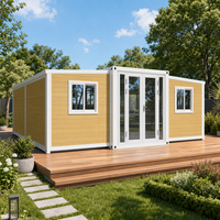 Maison conteneur modulaire préfabriquée pliable et extensible pour hôtels et entrepôts – Design moderne, assemblage rapide – Direct Usine
