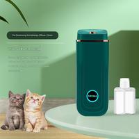 Purificateur d'air pour animaux de compagnie avec télécommande Accessoire désodorisant sans odeur pour chats chiens Nettoyage de la litière en plastique à piles