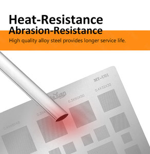 Stencil Universale di Qualità 0.3 0.35 0.4 0.5 per Reballing IC <span class=keywords><strong>BGA</strong></span> Mobile - Product Image 6