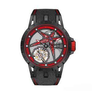 นาฬิกาข้อมืออัตโนมัติระบบกลไก ทูร์บิญอง หรูหรา กันน้ำ เรืองแสง รุ่นใหม่ขายดีประจำฤดูใบไม้ผลิ - Product Image 4