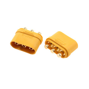 Connecteurs à montage sur circuit imprimé Amass MR60PB (vertical) et MR60PW-M (horizontal), connecteurs à courant élevé 30A-60A pour cartes ESC/moteurs RC - Product Image 3