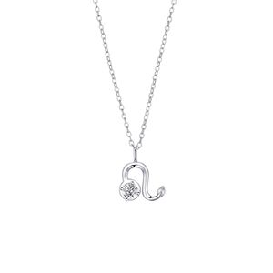 Collar con Colgante de Astrología del Horóscopo, Joyería de la Suerte, Signo Zodiacal Escorpio, Collar de Acero Inoxidable con Circonita, Collar de las 12 Constelaciones - Product Image 3