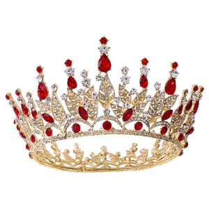 Couronne de diadème de <span class=keywords><strong>mariage</strong></span> ZG-253 pour femmes et filles bandeau de diadème de reconstitution historique - Product Image 1