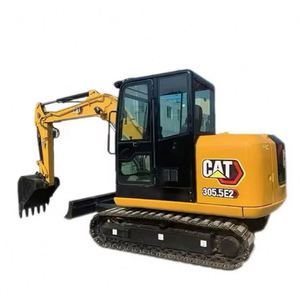 Mini-excavatrice Cat305.5E2 en excellent état, excavatrice sur chenilles CAT305.5E2 à vendre, 100% d'origine japonaise - Product Image 1