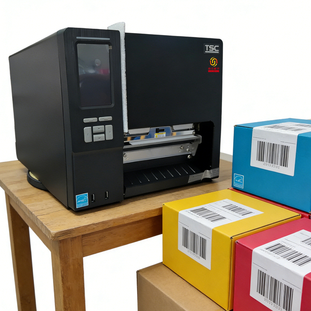 Industrial Packing Line Barcode Printing Tsc MH261T MH361T 300dpi 168mm Max Width 254mm/sec Wide Roll Label Printer