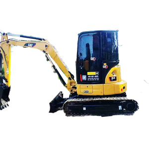 Excavadora de cadenas Caterpillar CAT303.5E 2023 usada, 3 toneladas, mini, en buen estado, motor EPA, martillo hidráulico Changchai, bomba KYB Laidong - Product Image 1