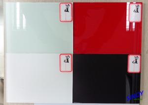 9003 Blanc pur/Ultra Blanc Dos Peint En Verre (Verre Laqué), double face avec <span class=keywords><strong>FENZI</strong></span> peint - Product Image 5