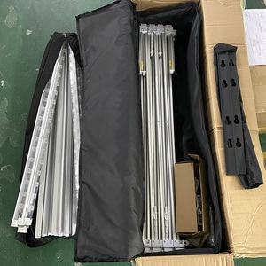 <strong>Custom</strong> Aluminum Frame LED Backlight Light Box Portable Foldable Pop-up Display Stand <strong>Custom</strong> Size Logo Advertising <strong>Background</strong> - Product Image 6