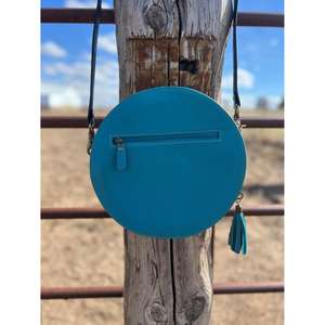 New Arrival Lightweight <b>Turquoise</b> Leather Crossbody Shoulder Tote High Quality Fashionable Sling Bag Custom Service Available - Product Image 3