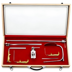 Retractor Abdominal Hoyos de Acero Inoxidable de Grado Alemán Premium, Instrumentos Quirúrgicos Reutilizables, Esterilizados a Alta Temperatura - Product Image 1