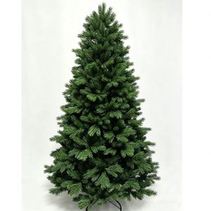 High Density Green 3D Cast <b>Christmas</b> <b>Tree</b>, 100% Durable PE Material Hinged <b>Christmas</b> <b>Tree</b> With Thick Metal Base - Product Image 3