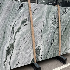 Bellissimo marmo verde lucido per <span class=keywords><strong>La</strong></span> parete della Cina ghiaccio giada verde piastrelle di marmo 600x300 Shangri-<span class=keywords><strong>La</strong></span> giada verde marmo - Product Image 6