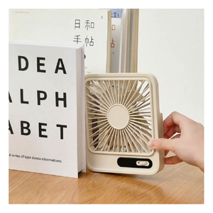 Làm Mát Không Khí Điện Xách Tay Có Thể Sạc Lại Đứng <span class=keywords><strong>Fan</strong></span> Siêu Mỏng 100 Tốc độ Điều Chỉnh Gấp USB Mini Bảng <span class=keywords><strong>Fan</strong></span> Hâm Mộ - Product Image 1