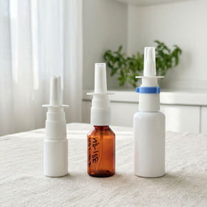 Botellas de Spray <span class=keywords><strong>Nasal</strong></span> Recargables de Plástico Ámbar de 20ml/30ml, Pulverizadores de Niebla Fina, Contenedores de Agua para Maquillaje, Perfumes y Aceites Esenciales - Product Image 5