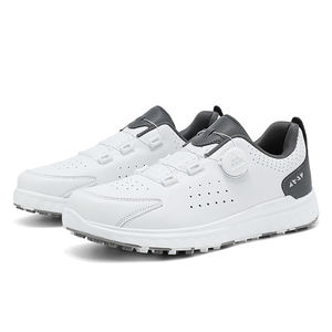 <span class=keywords><strong>Zapatos</strong></span> de <span class=keywords><strong>Golf</strong></span> Unisex con Suela Suave para Otoño, con Nuevos Detalles Transpirables, Entresuela de EVA y Parte Superior de Cuero Genuino para Deportes - Product Image 3
