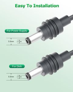 Starlink Mini Dc Voedingskabel, Starlink Mini Vervangende Kabel, Ip67 Waterdichte Voeding (10M/32.8ft). - Product Image 3