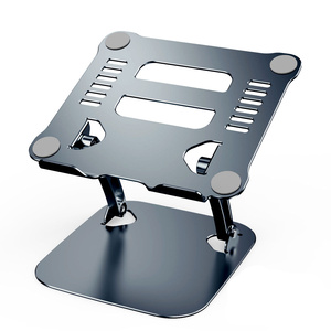 Foldable <b>Tablets</b> Stand <b>Holder</b> Aluminum Metal <b>Tablet</b> Riser Notebook Laptop Phone Desk Support Bracket - Product Image 1