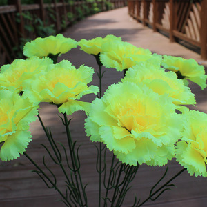 Crisantemos Artificiales en Oferta, Que No se Marchitan Fácilmente, Ideales como <span class=keywords><strong>Flores</strong></span> Conmemorativas para Familiares Fallecidos - Product Image 1
