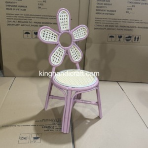 Silla Infantil de Ratán Hecha a Mano, en Oferta, para Alquiler en Fiestas, Bodas y Eventos, Ligera, Duradera y Ecológica - Product Image 4