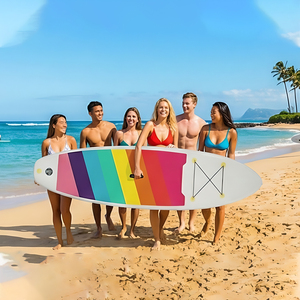 IHOMEINF IHBSUPB-7 Planche de SUP <span class=keywords><strong>gonflable</strong></span> haut de gamme Kit complet Léger Durable Paddleboard pour tous les niveaux - Product Image 3