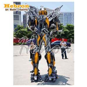 Disfraz de Robot Abeja Gigante para Adulto, Traje Transformable con Luces LED para Cosplay Humano - Product Image 5