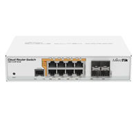 Original New CRS112-8P-4S-IN 8x Gigabit Ethernet 4x SFP Cages Desktop case Poe-out Network Switch CRS112-8P-4S-IN.