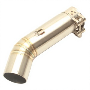 Tuyau d'échappement modifié de 15 mm de diamètre pour moto Suzuki GSXR600 GSXR750 K6 K7 K8 en acier inoxydable avec réduction du bruit - Product Image 4