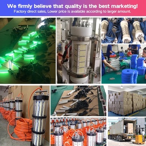 ไฟ LED สำหรับตกปลาใต้น้ำ150W ไฟ LED ทรงหยดน้ำเหยื่อล่อตกปลาทะเล - Product Image 5