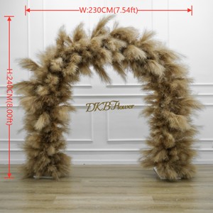 หญ้าเทียมรูปซุ้มดอกหญ้าเทียมสำหรับตกแต่ง - Product Image 2