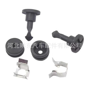 Audi Volkswagen Skoda <b>Engine</b> <b>Hood</b> Panel Decorative Bolt Clip 16mmx27mm Plastic Replacement Part N90801101 N90565301 - Product Image 3