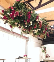 Fleurs Artificielles Suspendues pour Plafond et Mur, Décoration Intérieure pour Mariage et Maison