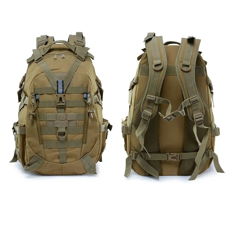 Zs02 Wholesale High-Capacity Camping Outdoor Hiking Sports Camouflage Rolltop Backpack Tactical 3 Days For Men