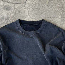 TシャツTシャツTシャツ,男性用,ダブルレイヤー長袖カスタムロゴ無地印刷 - Product Image 3