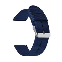Bracelet de montre en nylon pur imperméable de 18 mm, 20 mm, 22 mm avec boucle ardillon, deux pièces, pour montres connectées – Fournisseur d'usine