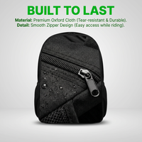 Sac de cadre de vélo, sac triangulaire pour vélo, pochette pour vélos, sacs légers pour le cyclisme avec porte-bouteille en maille