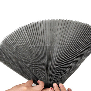 Mosquitera plegable moderna para exteriores, mosquitera <span class=keywords><strong>de</strong></span> malla plisada antimosquitos, hecha <span class=keywords><strong>de</strong></span> poliéster duradero, mosquitera Plisse - Product Image 5