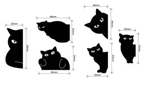 Cierre Magnético Resistente con Diseño de Gato Negro Plegable y Adorable, Color y Tamaño Personalizados, Regalo Hecho a Mano para Maestros - Product Image 4