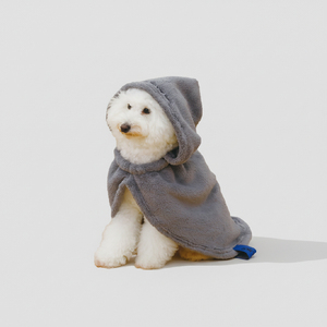 Peignoir de bain antibactérien en microfibre polyester/nylon doux pour chiens et chats, pour le nettoyage et le toilettage - Fournitures en gros - Product Image 1