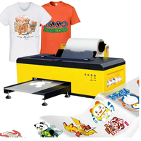 Rollo de Película DTF de Doble Cara Personalizado, Hojas de Papel PET de 60cm, 30cm, 33cm para Impresión por Transferencia de Calor con Tinta Digital para Ropa