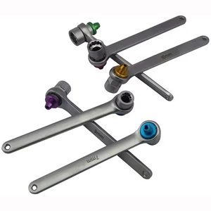 Jeu de clés de purge de <span class=keywords><strong>frein</strong></span> et d'embrayage multi-tailles (7, 8, 9, 10, 11, 12 mm) avec clé à 12 points et valve de retenue - Product Image 5